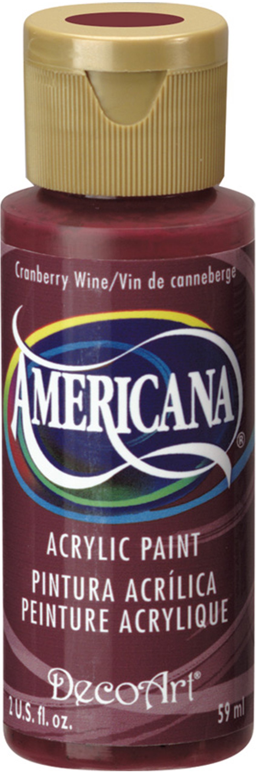 DecoArtDecoArt Americana Acrylic Paint, 2-Ounce, Cranberry Wine