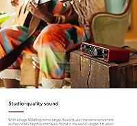 Vista 4 de Interfaz de audio USB de 4ª generación Scarlett 2i2 de Focusrite