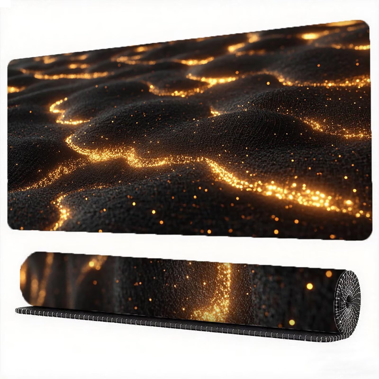 Fantazyjna podkładka pod mysz 1500 x 800 mm Dream Podkładka pod mysz Duża japońska podkładka pod mysz antypoślizgowa gumowa podstawa powierzchnia ze szwami na krawędziach mata biurkowa do wystroju