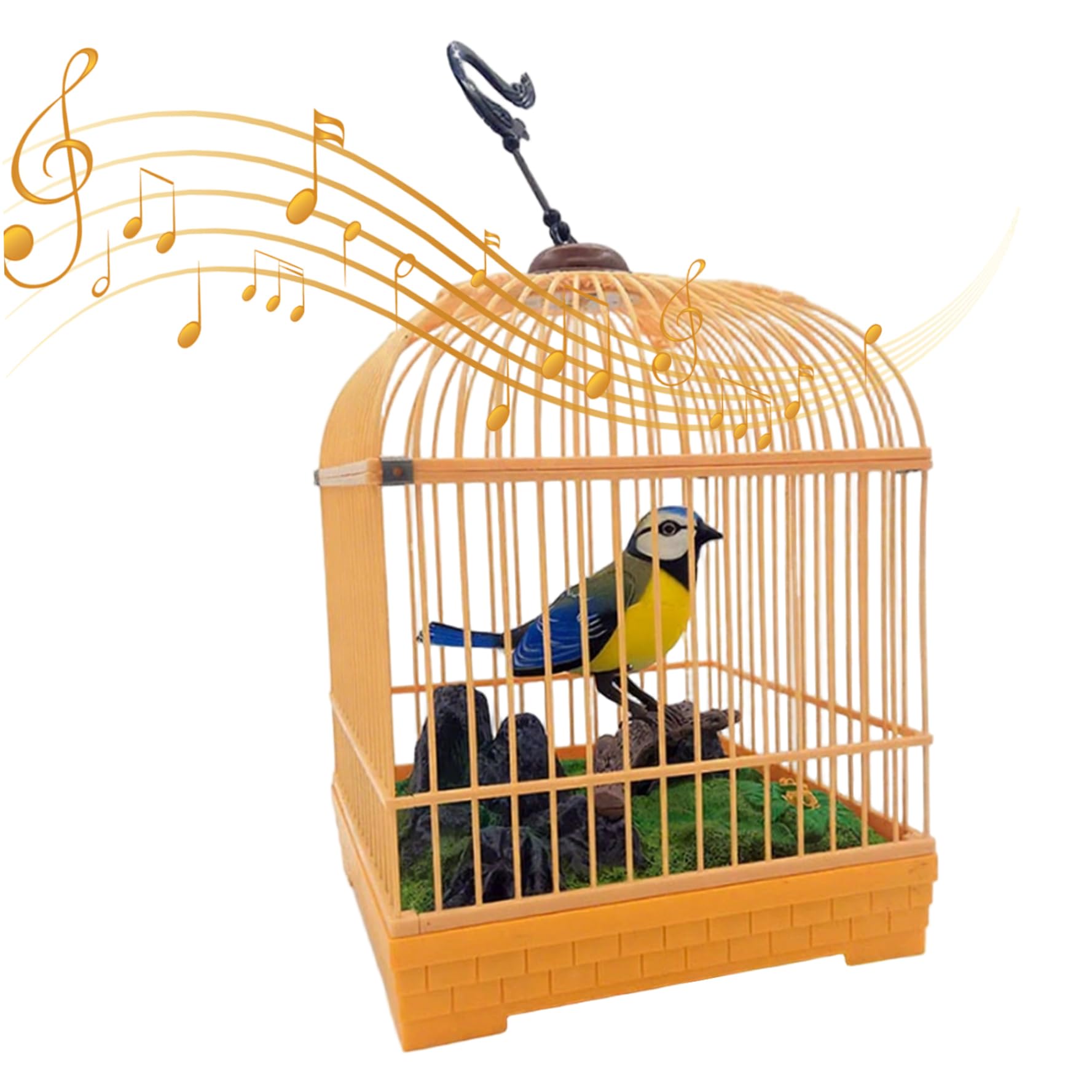 Jouet pour oiseau parlant et interactif en cage pour enfants et bureau