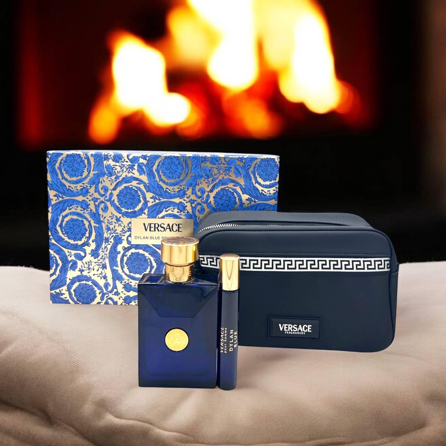 Set Profumo Uomo Versace Dylan Blue EDT 3 Pezzi - Marca: Versace - EAN: 8011003893539