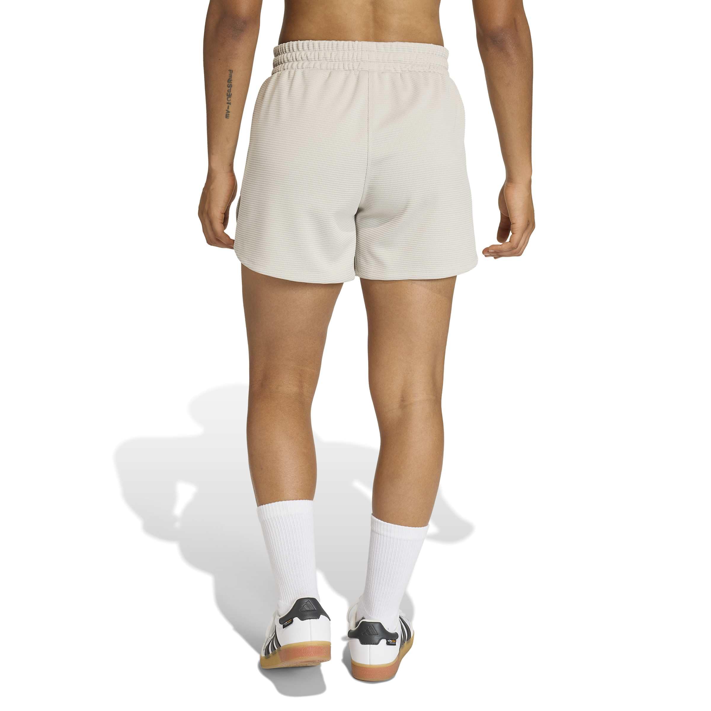 adidas Pacer Workout Waffle Shorts - Shorty Kobiety