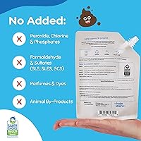 Vista 5 de Miss Mouth's Messy Eater Tratamiento de Manchas - Recarga de 16oz - Productos Esenciales para Recién Nacidos y Bebés - Elimina Manchas de Alimentos