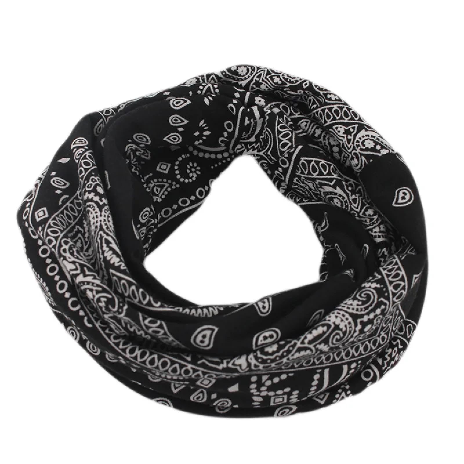 SiVaji Casquettes Bonnets Chapeaux Bonnet Tricoté Automne Printemps Chaud Bonnets Skullies Causal Écharpe Double Utilisé Filles Floral Chapeau Coton