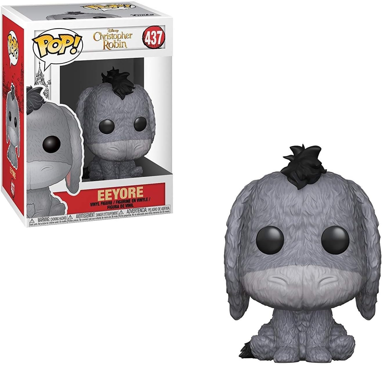 Funko Pop Disney: Christopher Robin Movie - Eeyore Collectible Figure, Multicolor