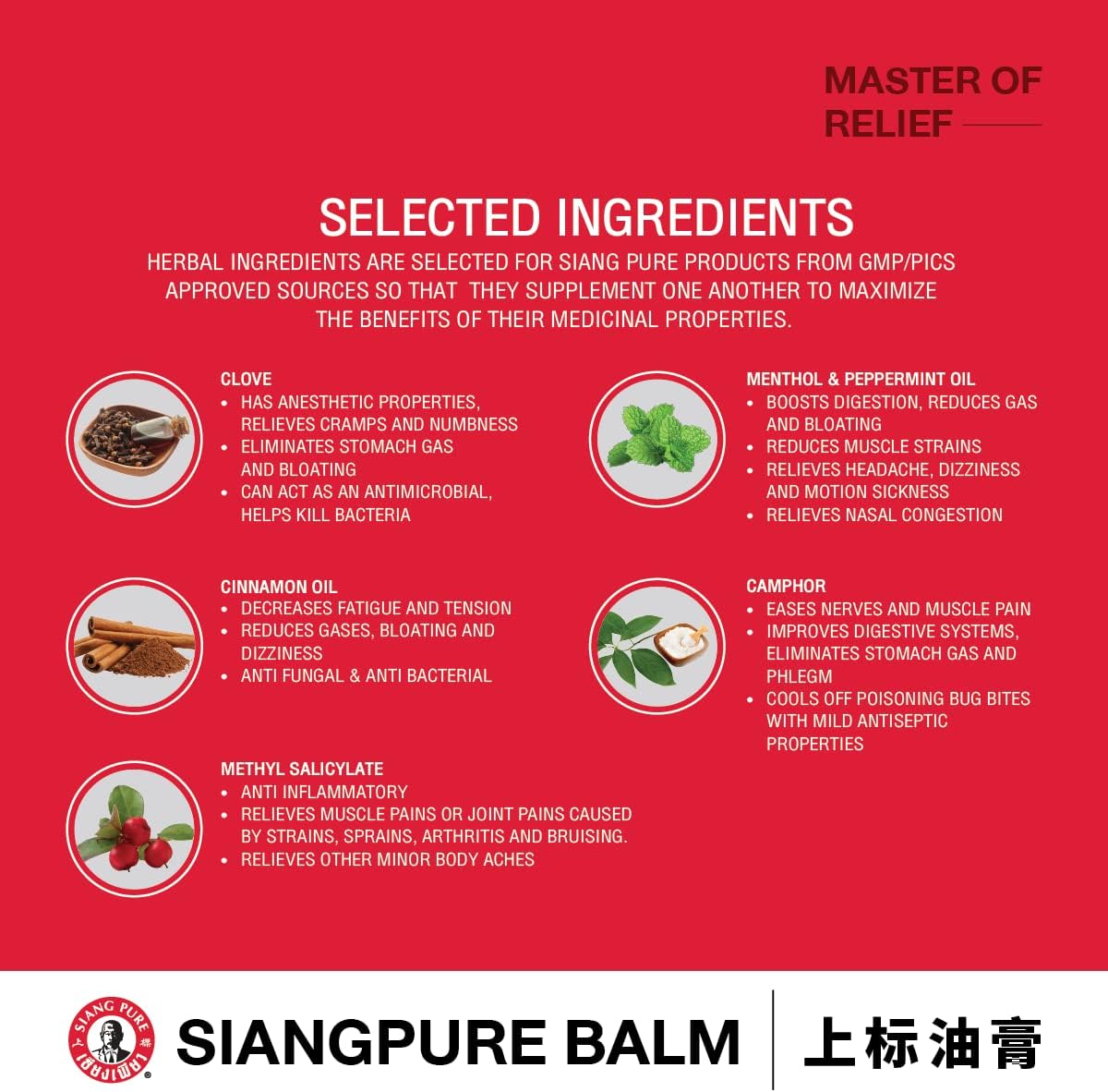 Bertram Siang Pure Yellow 40g Massage Balm 6 Pack