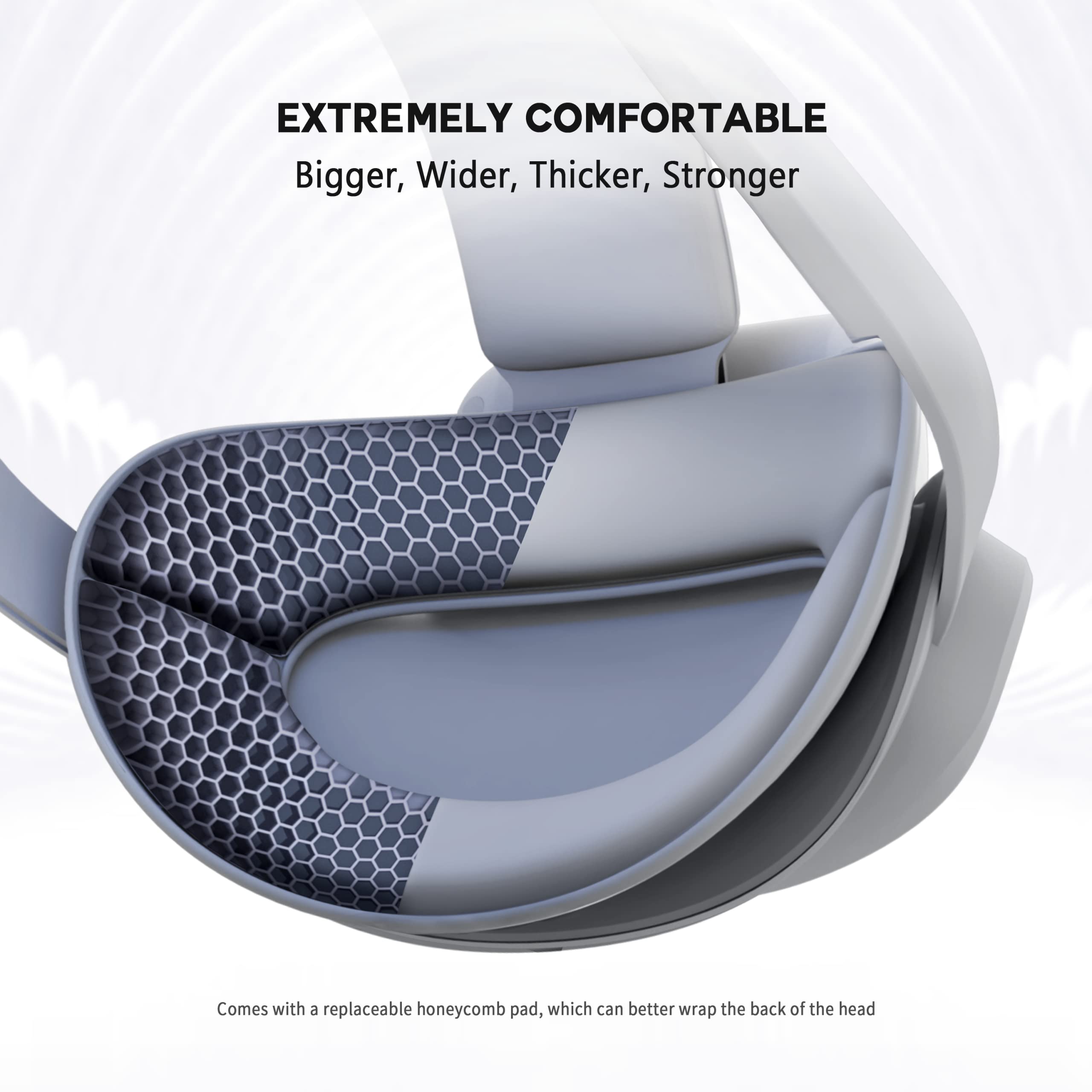 BOBOVR Sangle de Tête Améliorée avec Batterie - Compatible avec Les Accessoires Pico4, système d'alimentation à recirculation
