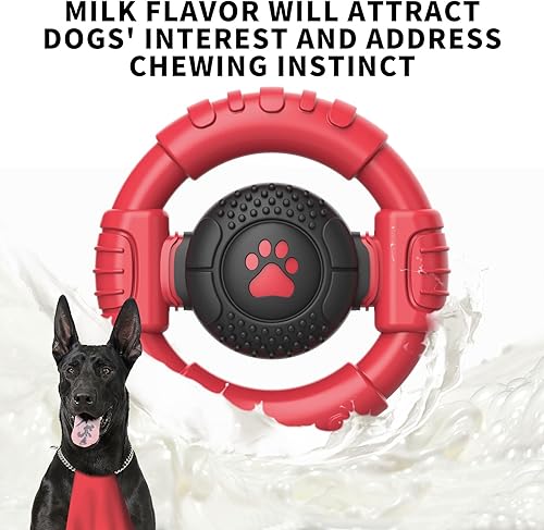 Miniatura 3 de Juguetes resistentes para perros masticadores agresivos de razas grandes, juguete de goma de nailon indestructible para perros grandes, súper