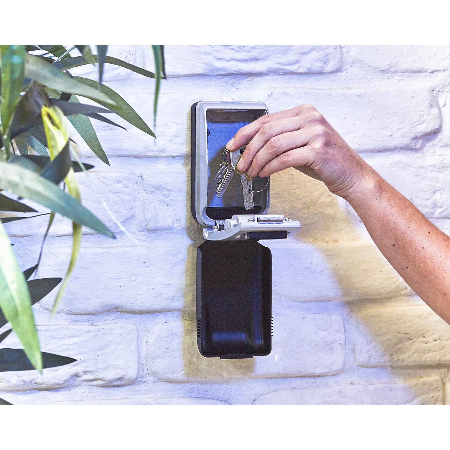 Master Lock Schlüsseltresor + Montageset beleuchtet 5425EURD