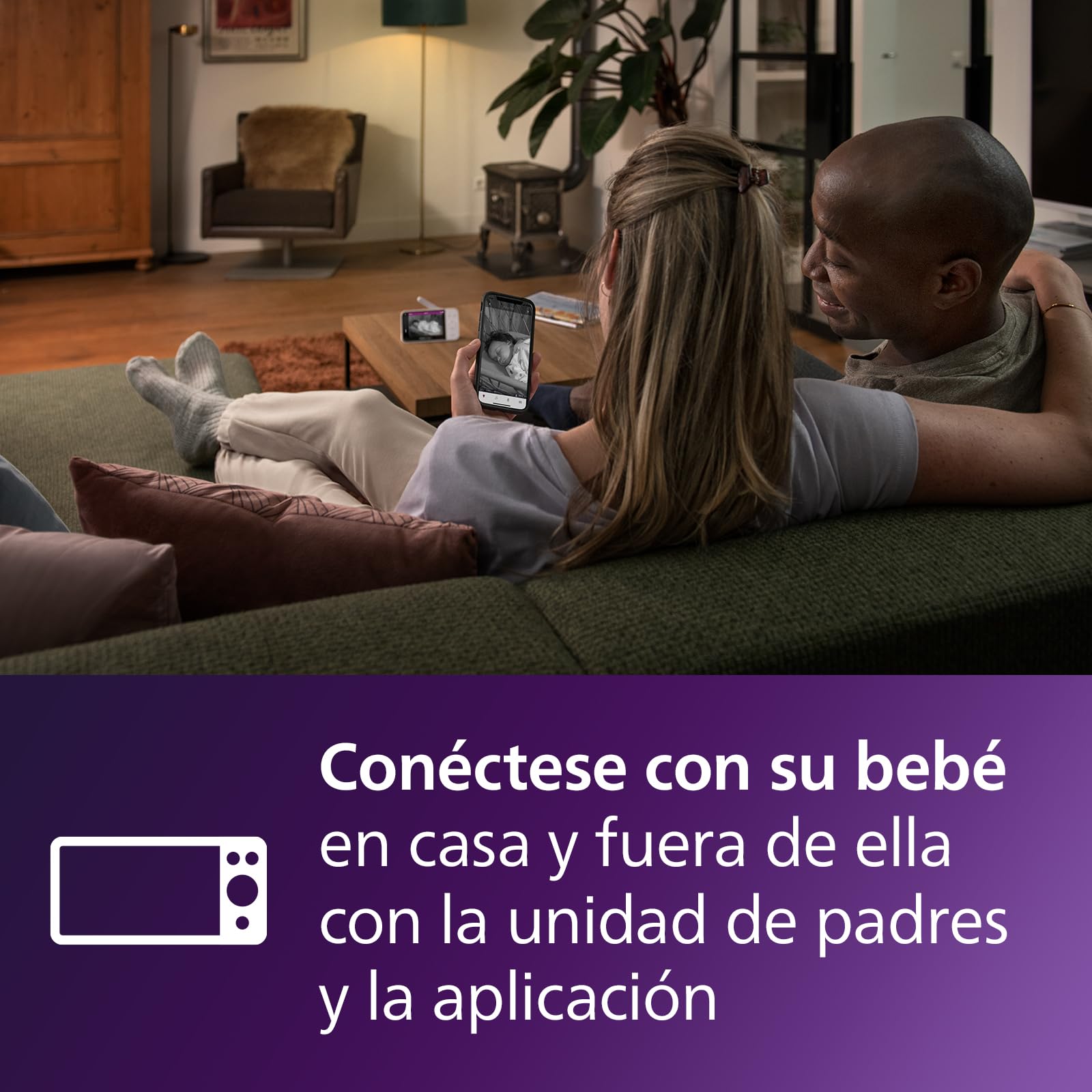 Philips Avent Vigilabebés conectado con cámara (modelo SCD923/26)