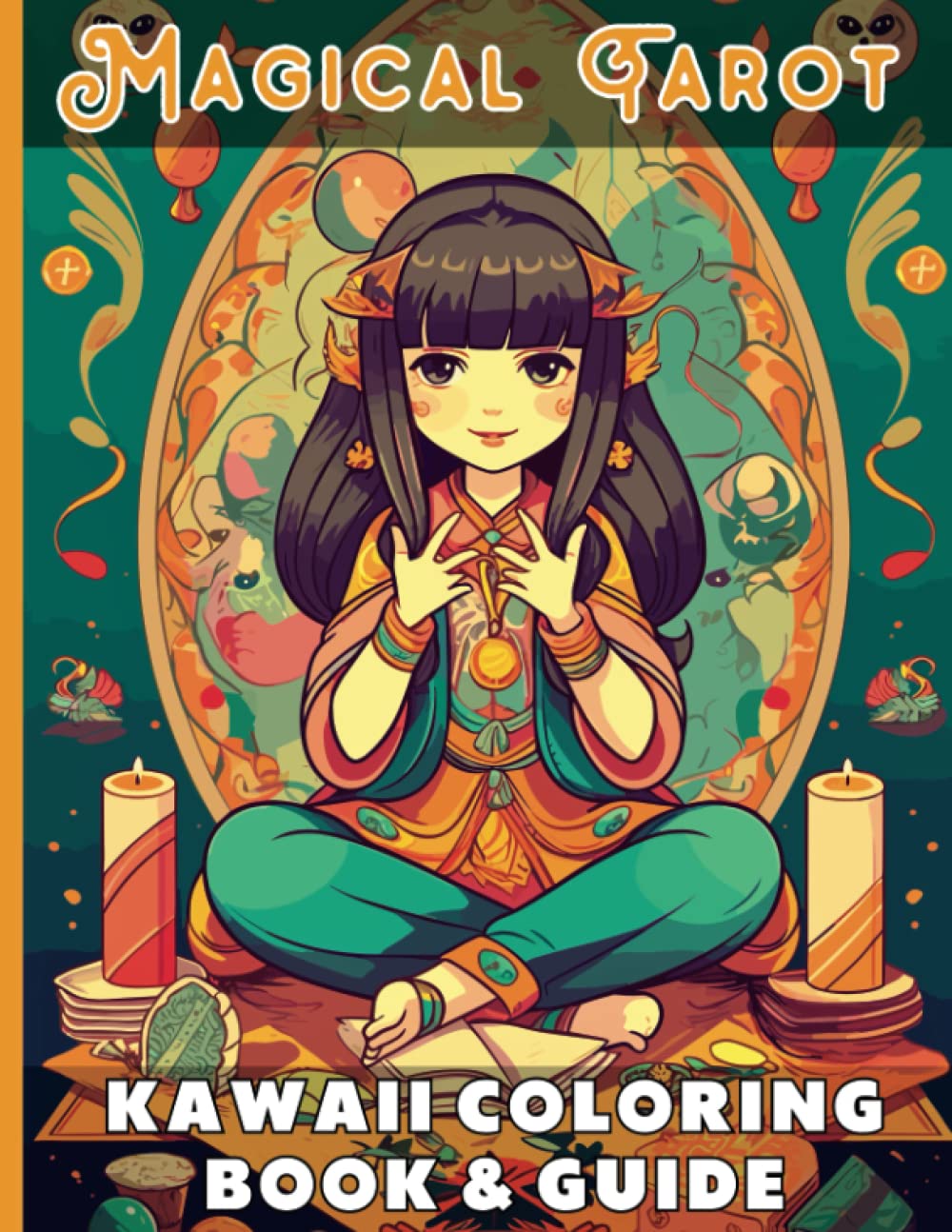 Magical Tarot Kawaii Coloring Book and Guide |: Includes The meaning and symbolism of each Major Arcana card, from The Fool to The World | Relevance ... Tarot card meanings | Perfect for beginners