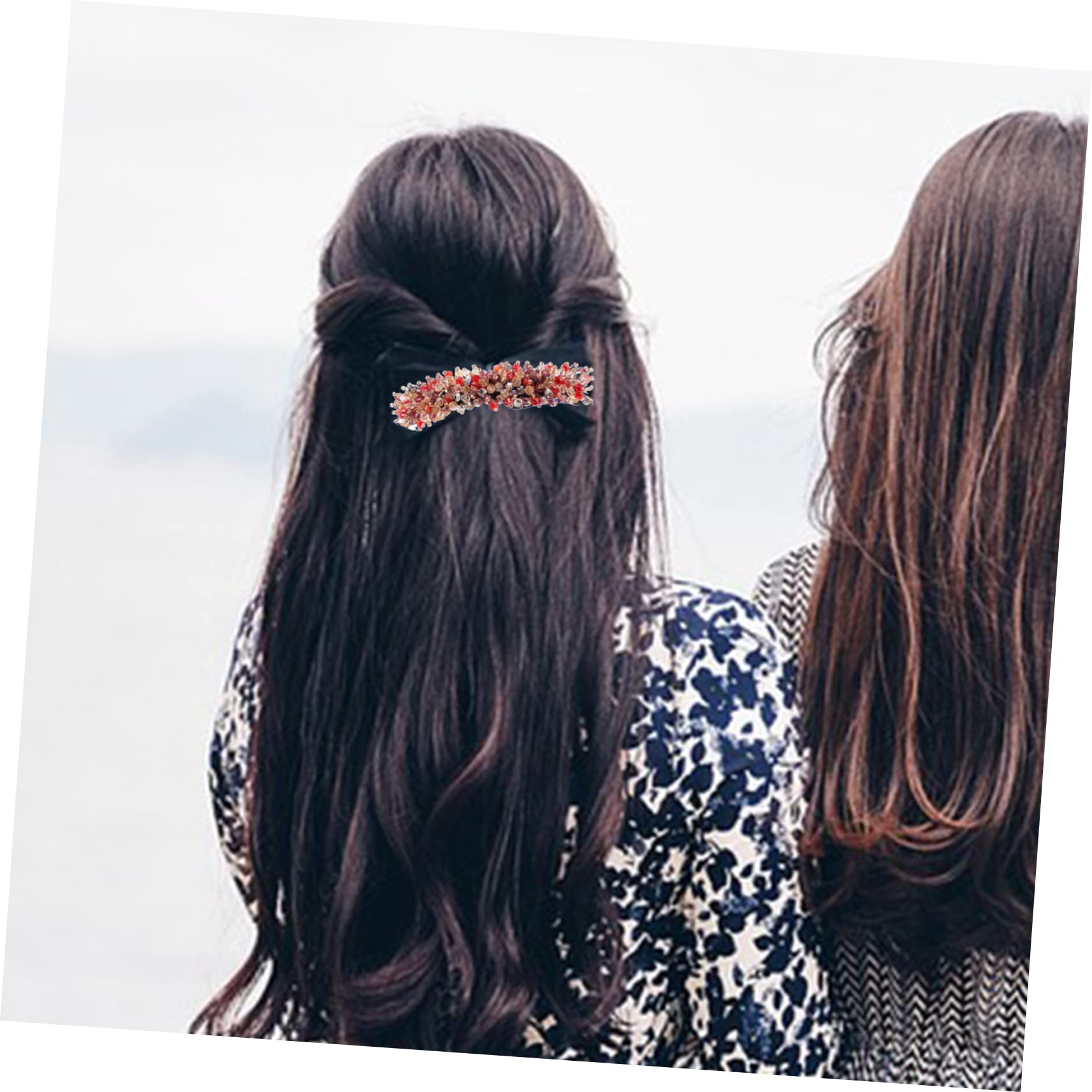 POPETPOP 12 Pinzas Para El Pelo Para Niños Con Forma De Albóndiga Hair Toppers Bun Maker Para Herramienta De Peinado De Cabello Grueso Herramienta Para Hacer Moños Con Diamantes De