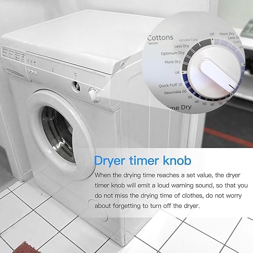 Miniatura 7 de Nuevo pomo de control WE03X25285 Trabajo para GE, para secadores Hotpoint HTX24GASK0WS NTX62G8ST0WW HTX24EASK0WS