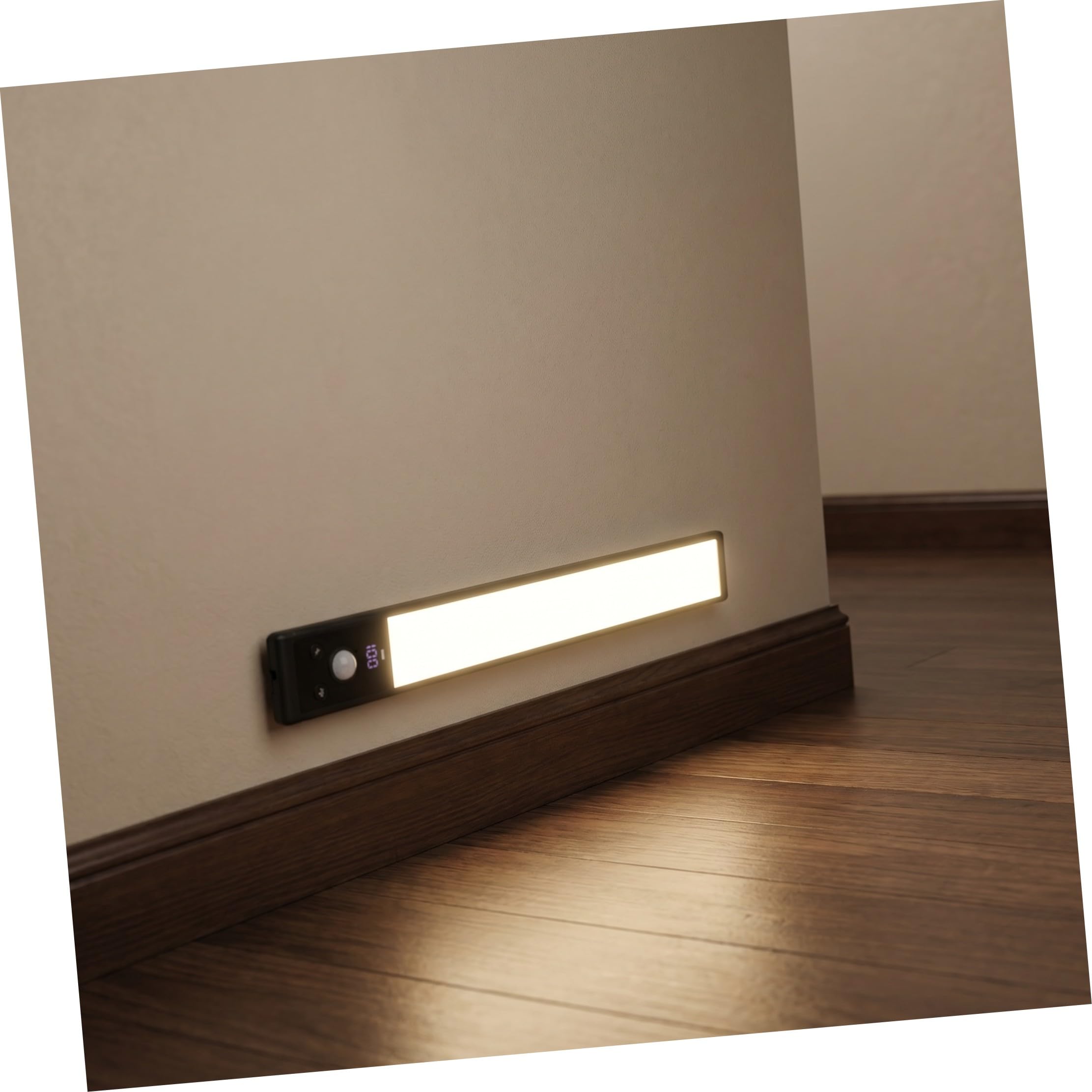 NUOBESTY 4stücke Unterschrankleuchten Led Mit Bewegungsmelder Menschlicher Sensor-nachtlichtleuchte Für Schrankunterschrankbeleuchtung