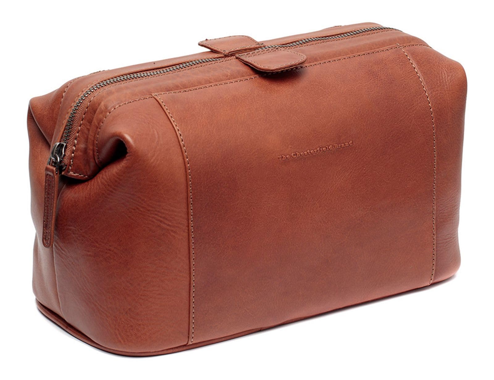 The Chesterfield Brand Biassa Washbag Cognac