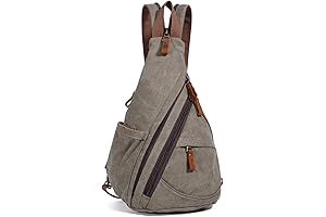 KL928 Canvas Sling Bag: Perfect Crossbody Backpack for Your Everyday Adventures