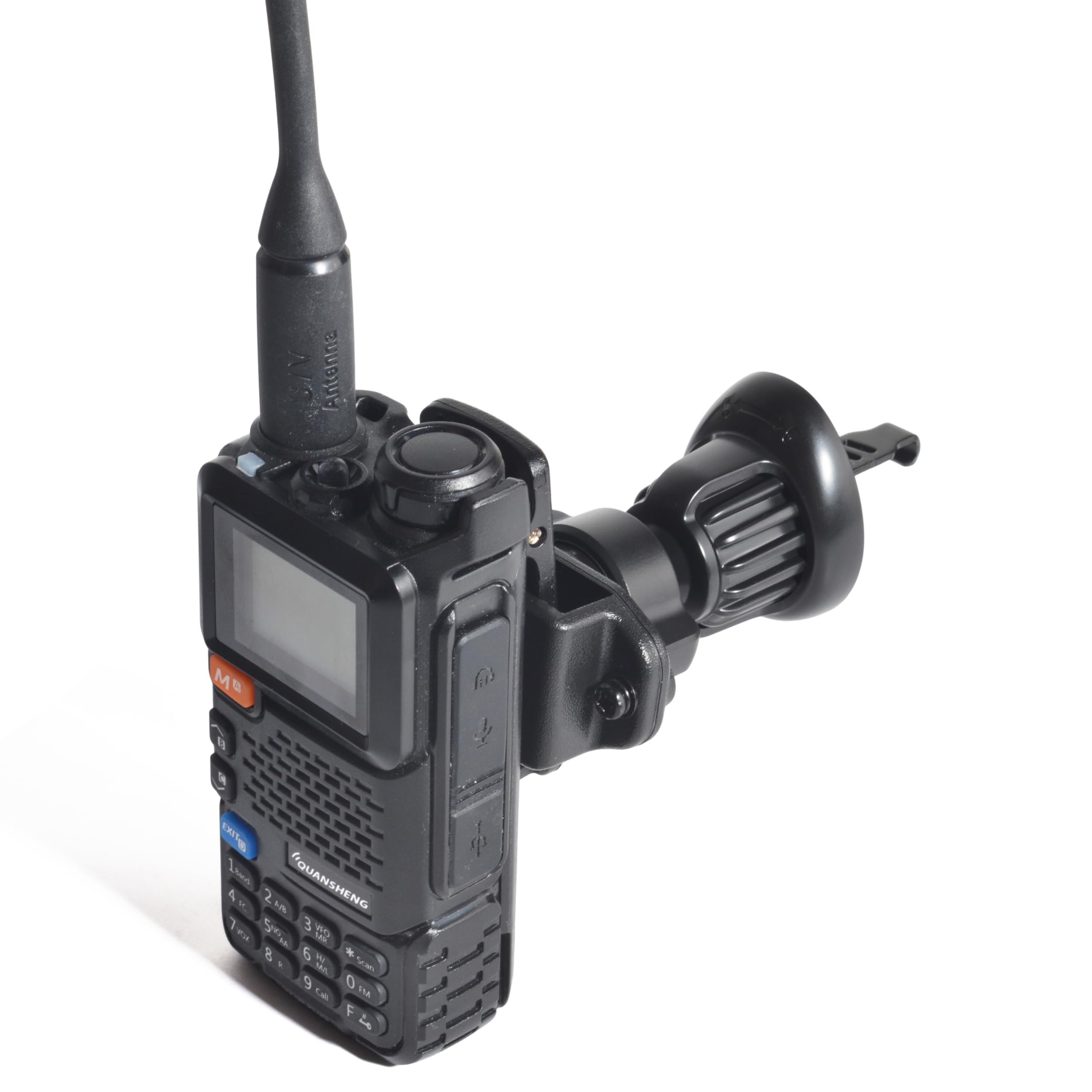 Uchwyt na Walkie Talkie z Wentylacją Samochodową Uniwersalny, Kompatybilny z Motorola Baofeng Icom