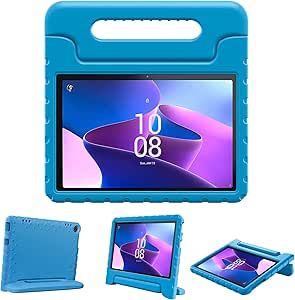 Funda Soporte Tablet 10.6 Funda For Lenovo Tab M10 Plus 3ª Generación 2022 Negra | Meses Sin Interés Funda Cuero Lenovo 10.6