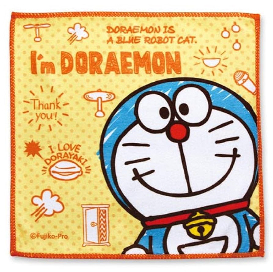 Amazon.co.jp: I'mDraemon ミニタオル(ドラえもん黄色) : おもちゃ
