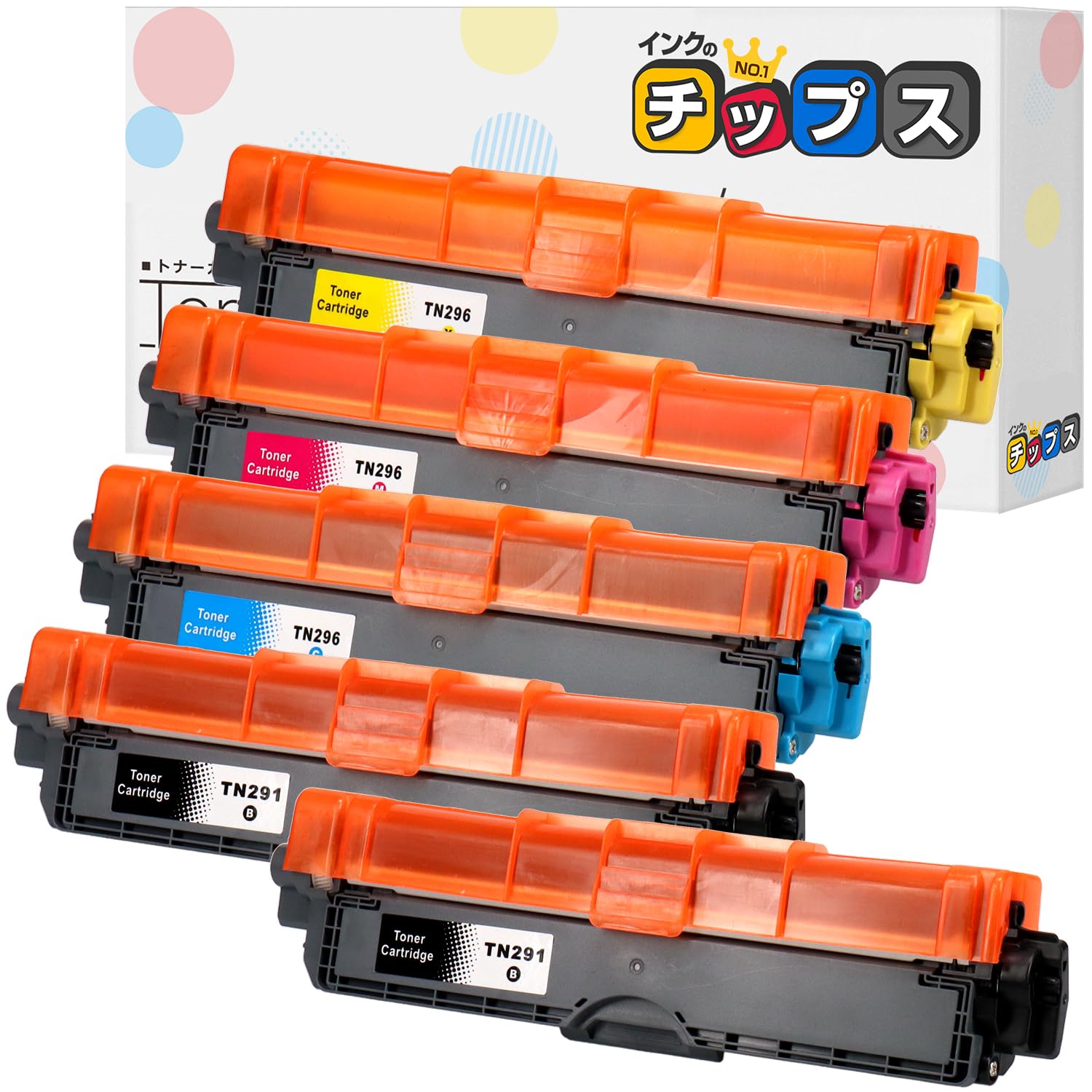 Amazon | 【インクのチップス】 ブラザー(brother)用 TN-291 TN-296 