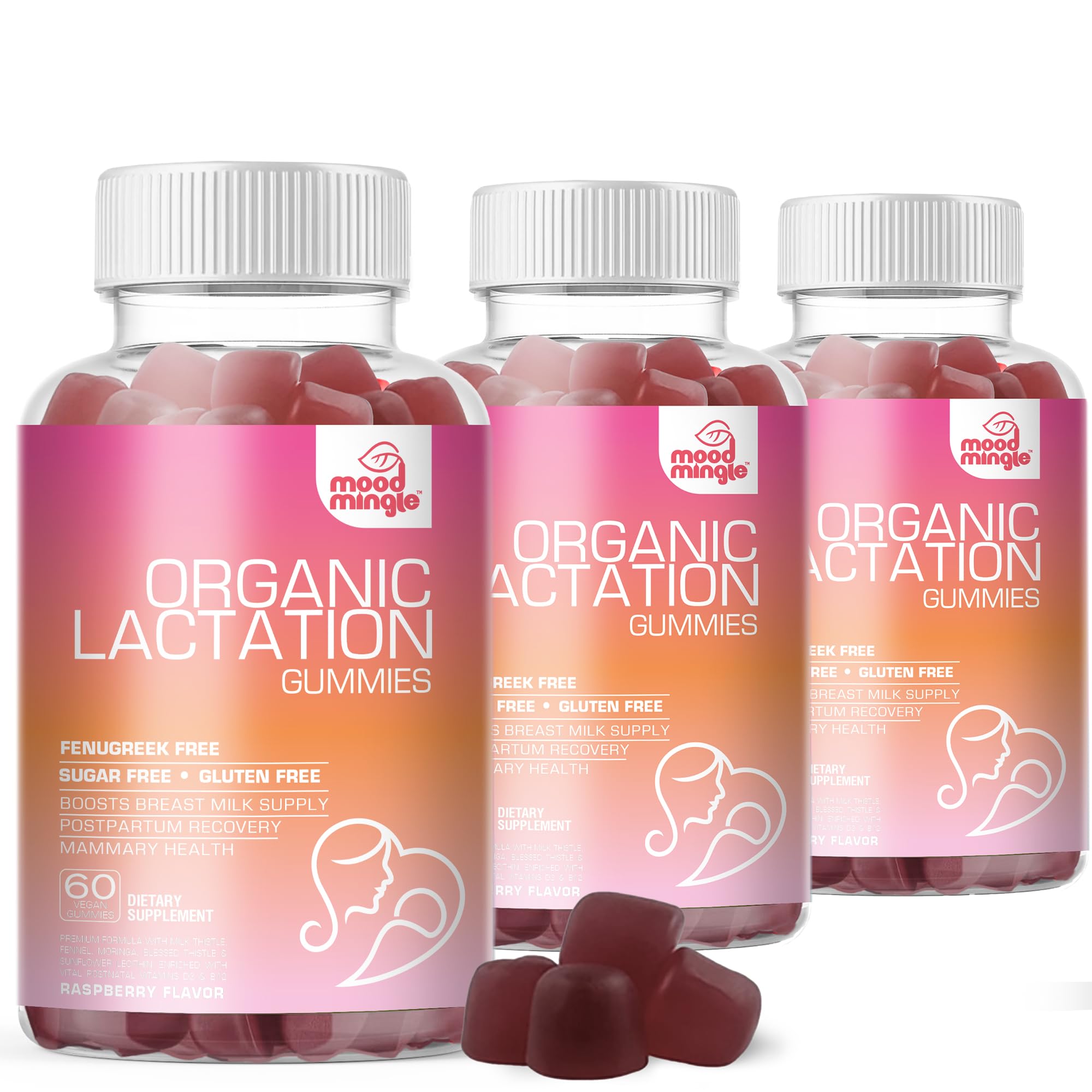 Lactation and Postpartum Support Gummies (3 Pack)