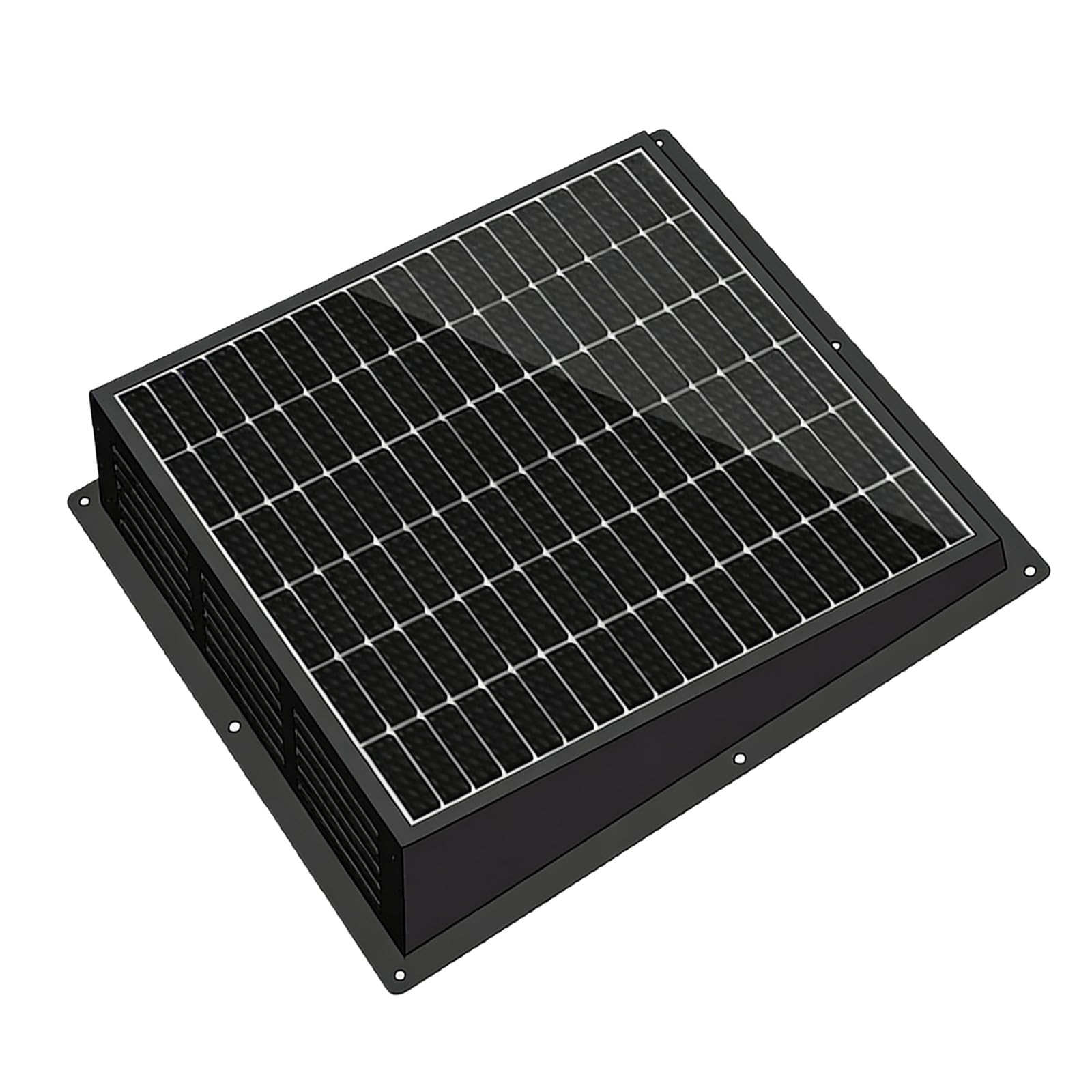 Metal Solar Panel Roof Exhaust Fan 3.6W 2500RPM Low Noise Ventilation Blower Ventilator Extractor Airduct Solar Wall Fan Airduct