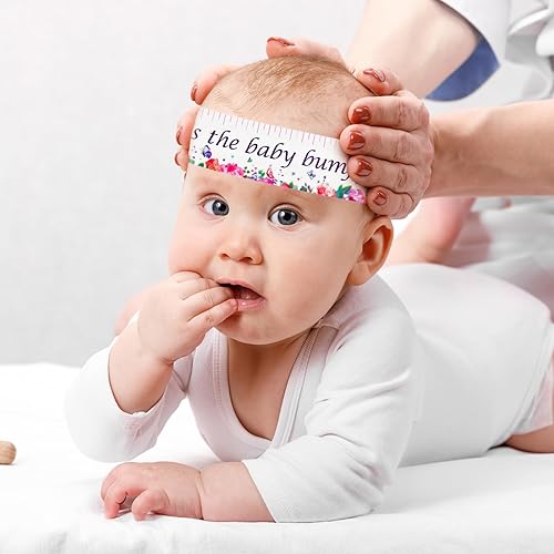 Miniatura 3 de Juegos de baby shower, 2 rollos de 2 pulgadas x 150 pies, juego de medición de vientre, mariposa para baby shower de bebé, suministros de fiesta de