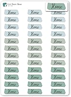 Vista 9 de Work Office Home Planner Stickers/Remote Work Stickers / 36 Vinyl Stickers (Approx 1”) / Highlighted Text Script/Life Schedule (Berry, Home)