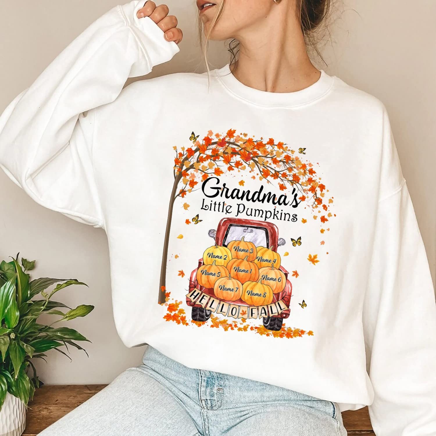 Personalized Grandmas Little Pumpkin 