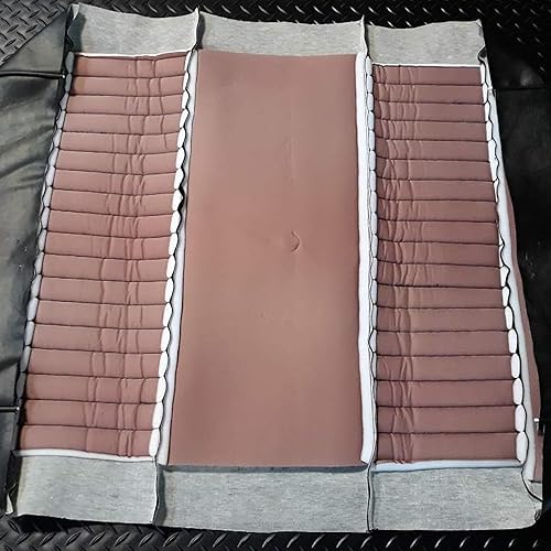 Miniatura 5 de Huskey - 2 fundas de asiento delantero para carrito de golf para Club Car Precedent 2004+/Tempo 2017+ G&E Modelos personalizados de dos tonos