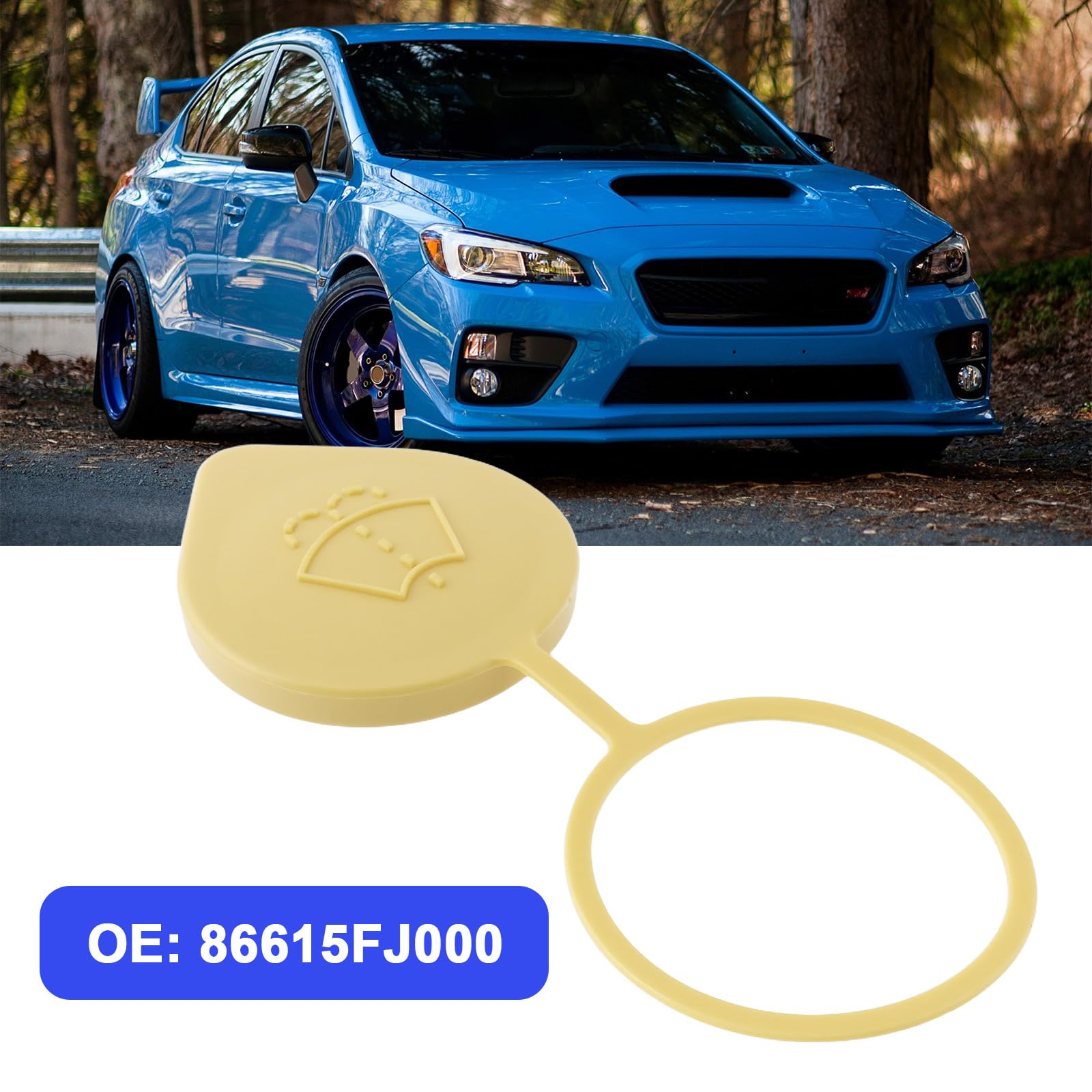Pokrywa zbiornika płynu do spryskiwaczy przedniej szyby 86615FJ000 kompatybilna z Subaru WRX, WRX STI 2015-2018
