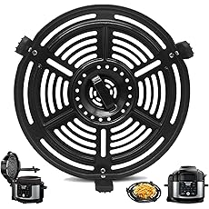 Ninja OS301/FD305CO Foodi 10-in-1 Pressure Cooker and Air Fryer with Nesting Broil Rack, 6.5-Quart Capacity, and a Stainless Finish (Renewed)