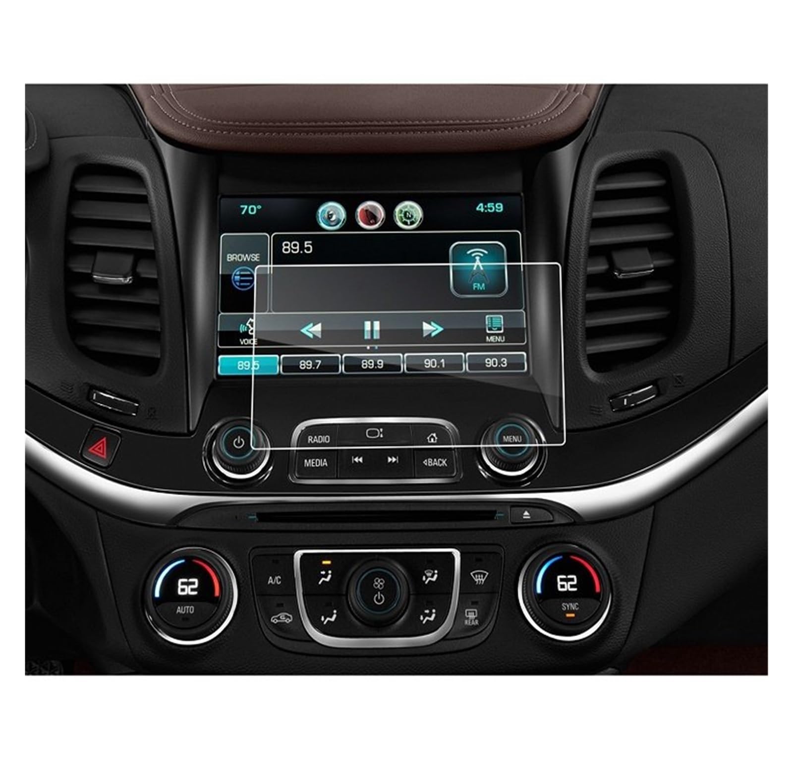 Film protection navigation et accessoires d'intérieur automobile Impala - 8