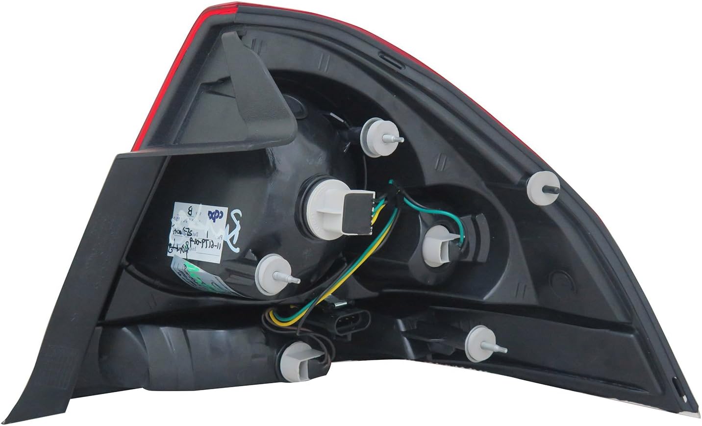 Tор Rаtеd TYC Left Tail Light Assembly Compatible with 2006-2013 Chevrolet Impala