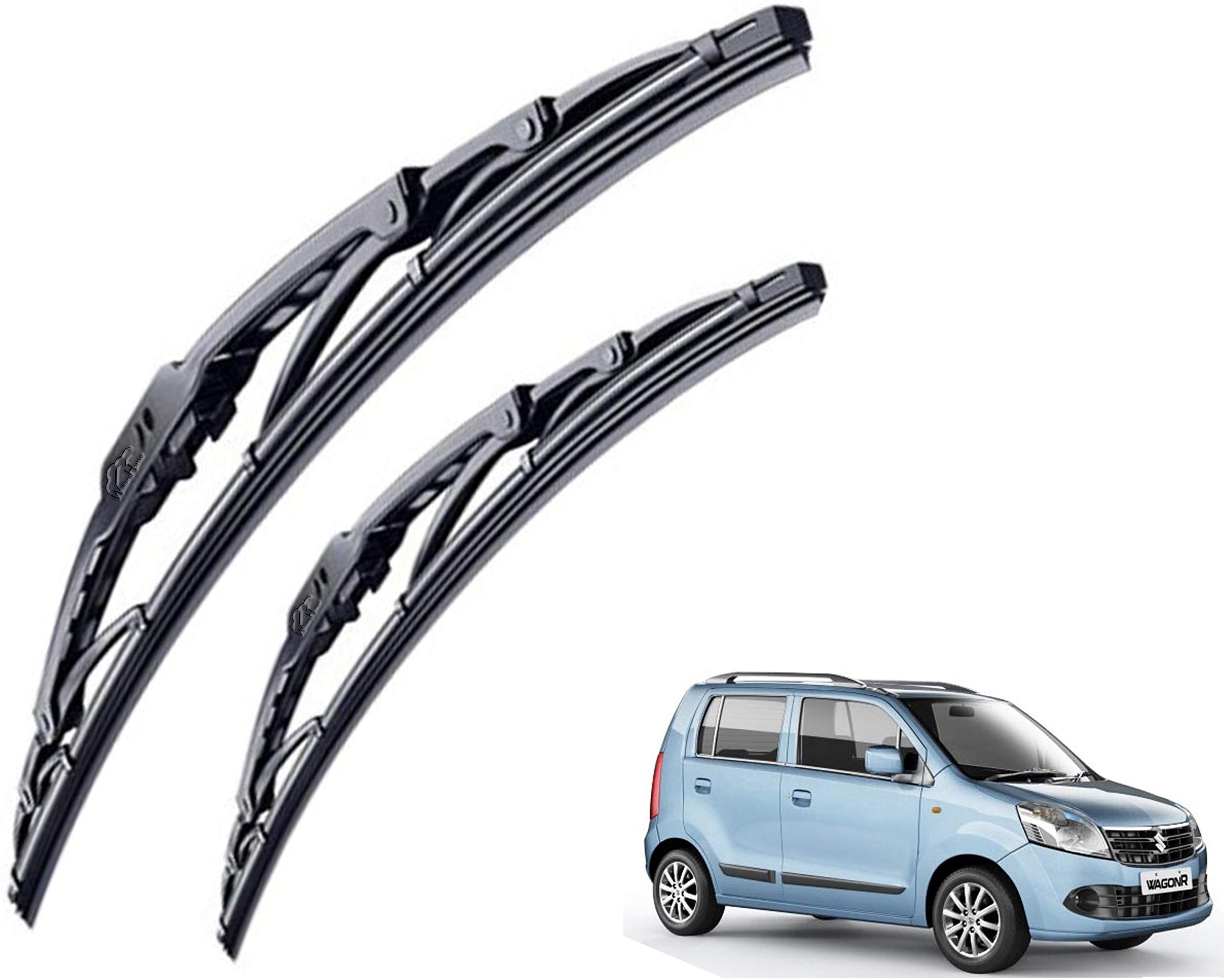 WolkomHome High Performance OE Car Wiper Blade Replacement Set of 2 Pc Right 21" Left 18" for Maruti Suzuki WagonR