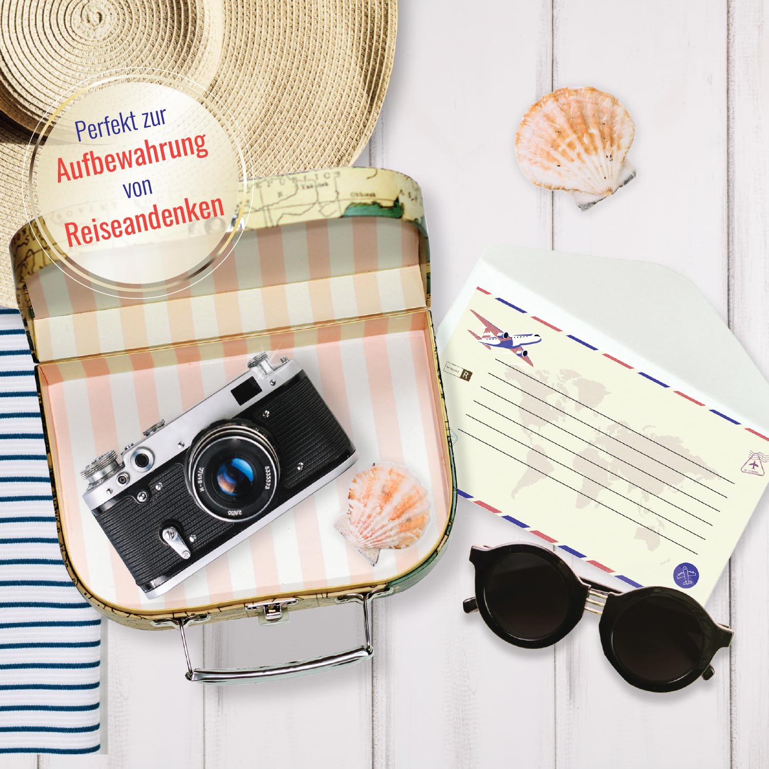 Valigetta Regalo Elegante Per Soldi E Ricordi - Design Tom Hugh Per Compleanni E Viaggi - Foto 8