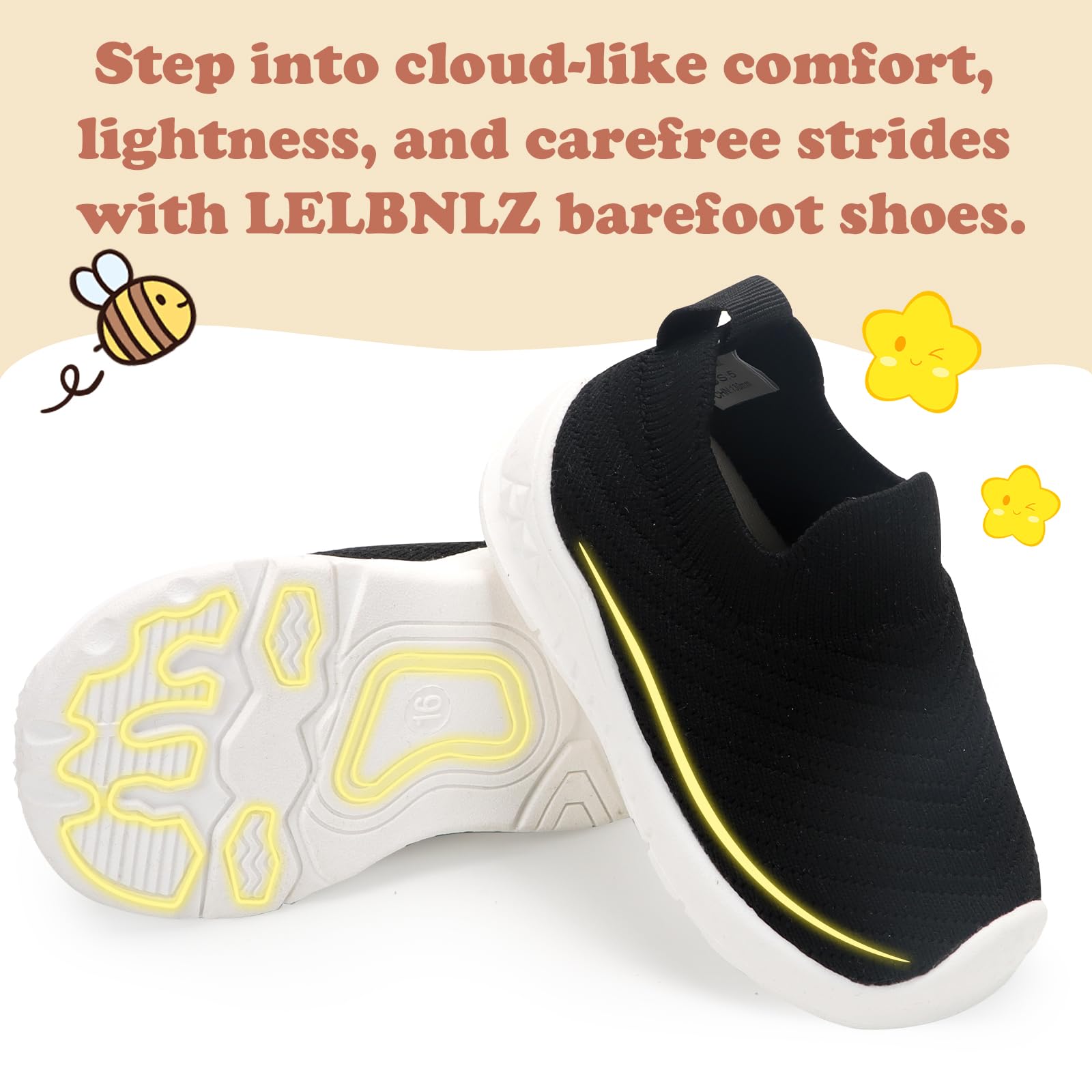 adidas Kids SummerFlex Sneaker, Black/Lucid Lemon/Pulse Lime, 8 US Unisex Toddler