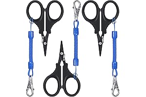 3 Pieces Fishing Line Scissors: A Fishing Tool Kit for Every Angler