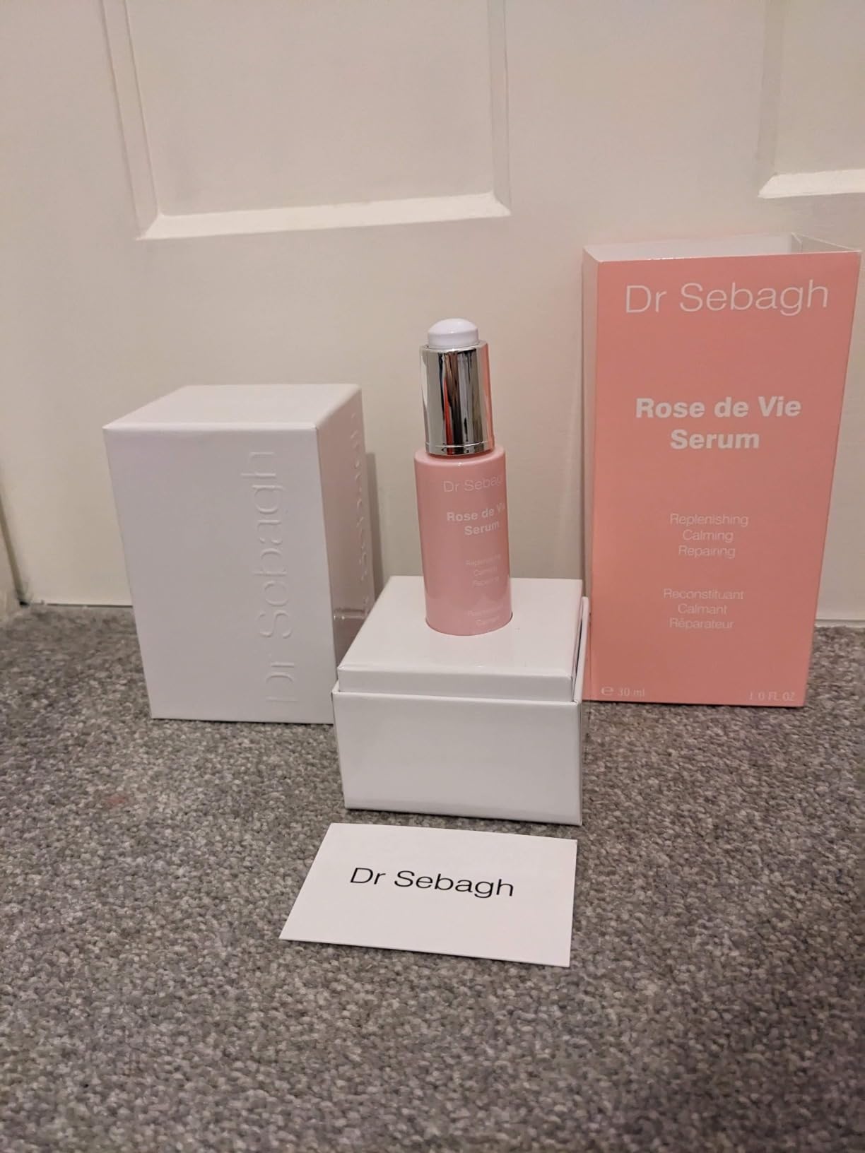 Dr Sebagh Rose de Vie Serum - 1 fl oz - Award-Winning Nourishing Anti-Aging Formula - Use with Dry, Mature, or Sensitive Skin - Designed to Soothe Redness & Irritation - Regenerating & Invigorating