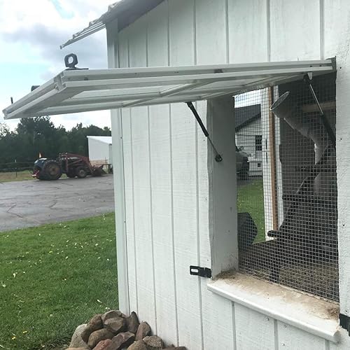 Miniatura 6 de Gazeer 6 puntales de gas de 100 N22.5 libras de 8 pulgadas, soporte neumático para elevación de puerta de gabinete, soporte neumático