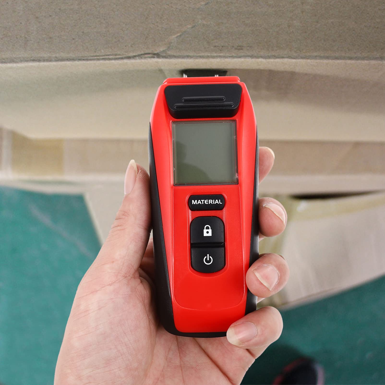 Medidor de Humedad de Madera G110 9v Dc Lcd y Registro