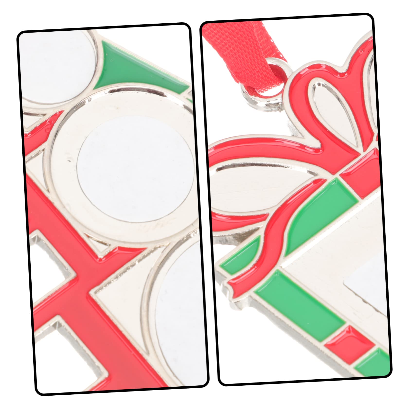 PRETYZOOM 16 STK Christbaumschmuck Weihnachtsbaum Anhänger Weihnachtsbedarf Hängende Dekoration Personalisierter Weihnachtsschmuck Weihnachts-Layout-Requisite Weihnachtsdeko Legierung
