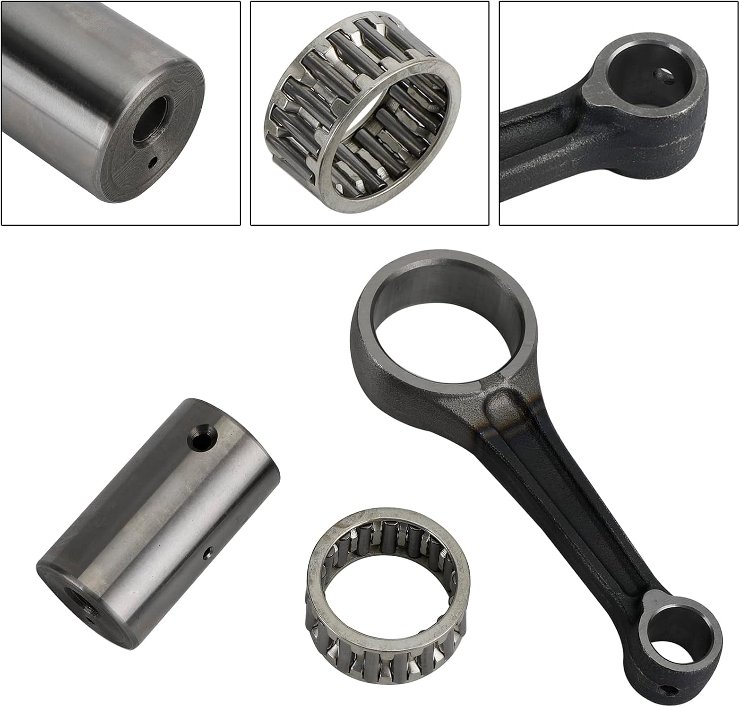 Areyourshop Engine Connecting Rod Kit fit for Honda CG125 ZJ125 6F5-11651-00