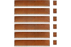 Corten Steel Garden Edging - Sturdy and Stylish for Your Landscape