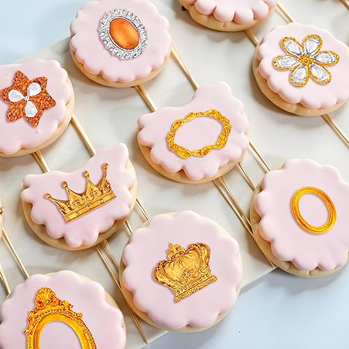 Miniatura 6 de 3 moldes de marco gris para chocolate, molde de silicona barroco, moldes de chocolate princesa para decoración de cupcakes, chocolates, dulces,