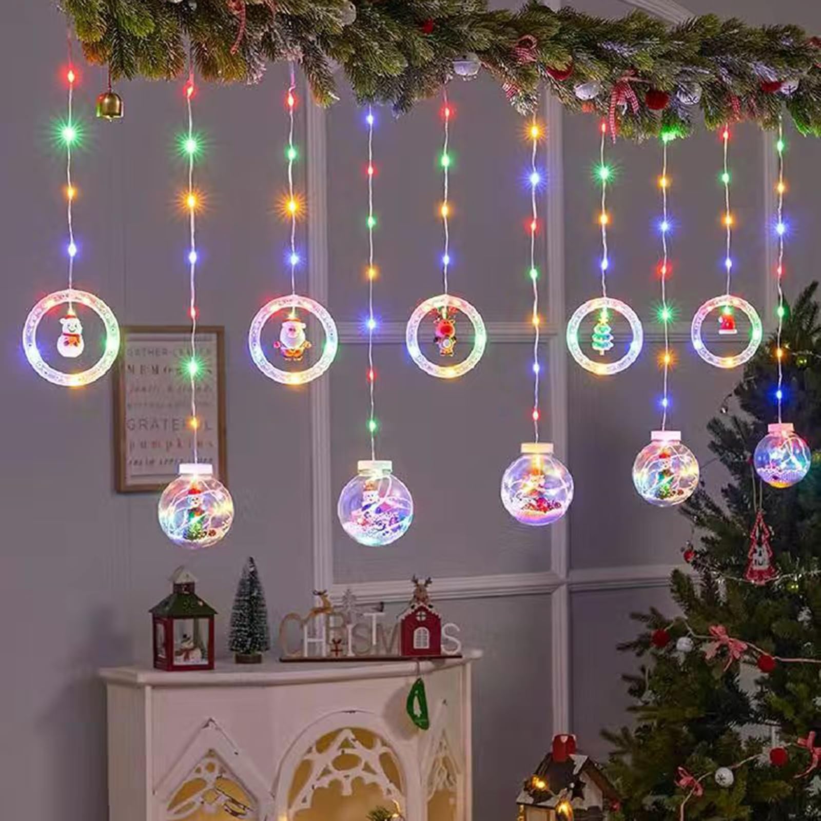 Amazon.co.jp: クリスマスライト 110 LED クリスマスツリー 電飾