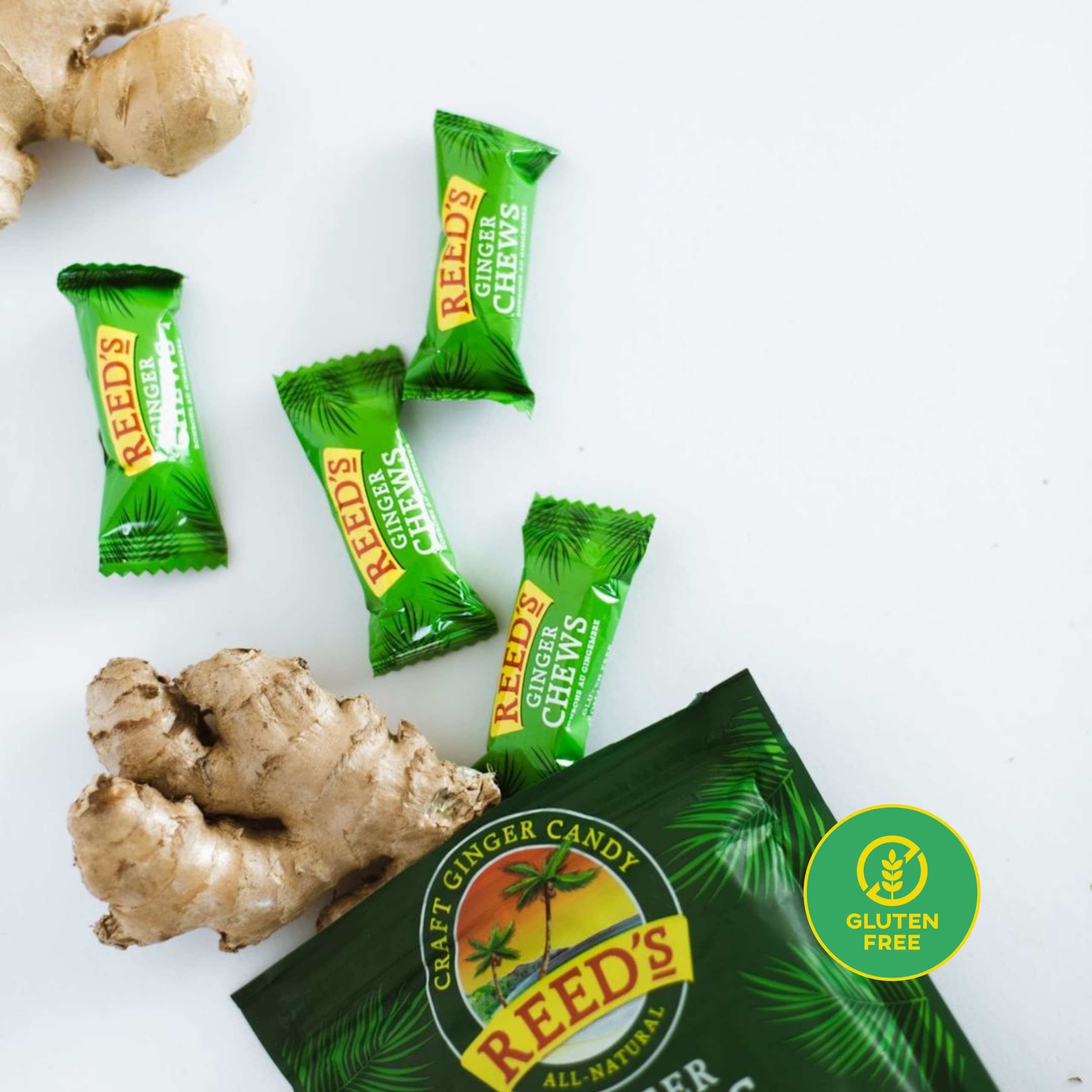 Reed's, Crystallized Ginger Candy, 3.5 Ounce thumbnail 4