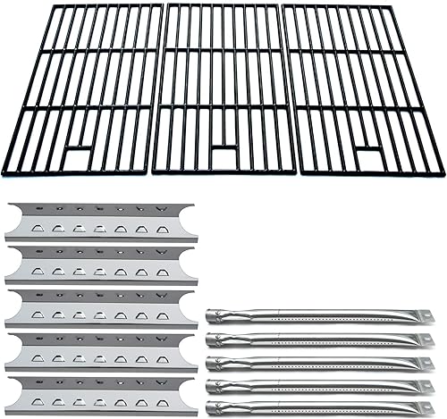 Direct Store Kit de piezas de repuesto DG195 para parrilla de gas Master Forge de 5 quemadores L3218, 3218LTN Kit de reparación de parrilla Direct Store Kit de piezas de repuesto DG195 para parrilla de gas Master Forge de 5 quemadores L3218, 3218LTN Kit de reparación de parrilla