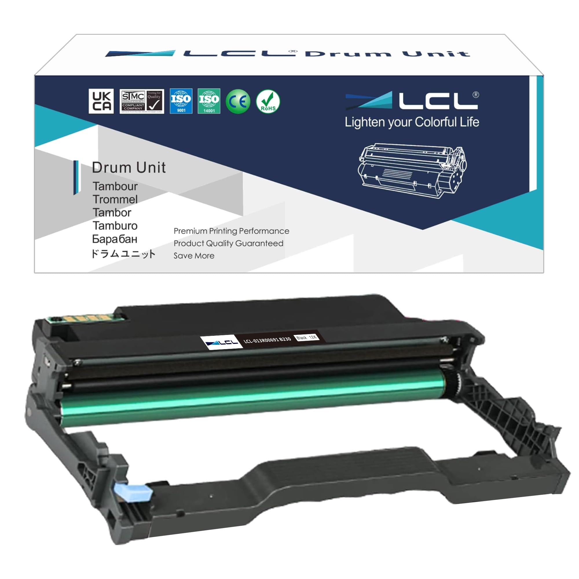 LCL Compatibile Tamburo 013R00691 Drum B225 B230 B235 (1 Pack) Sostituzione per Xerox B225 B230 B235 B225DNI B230DNI B235DNI Printers
