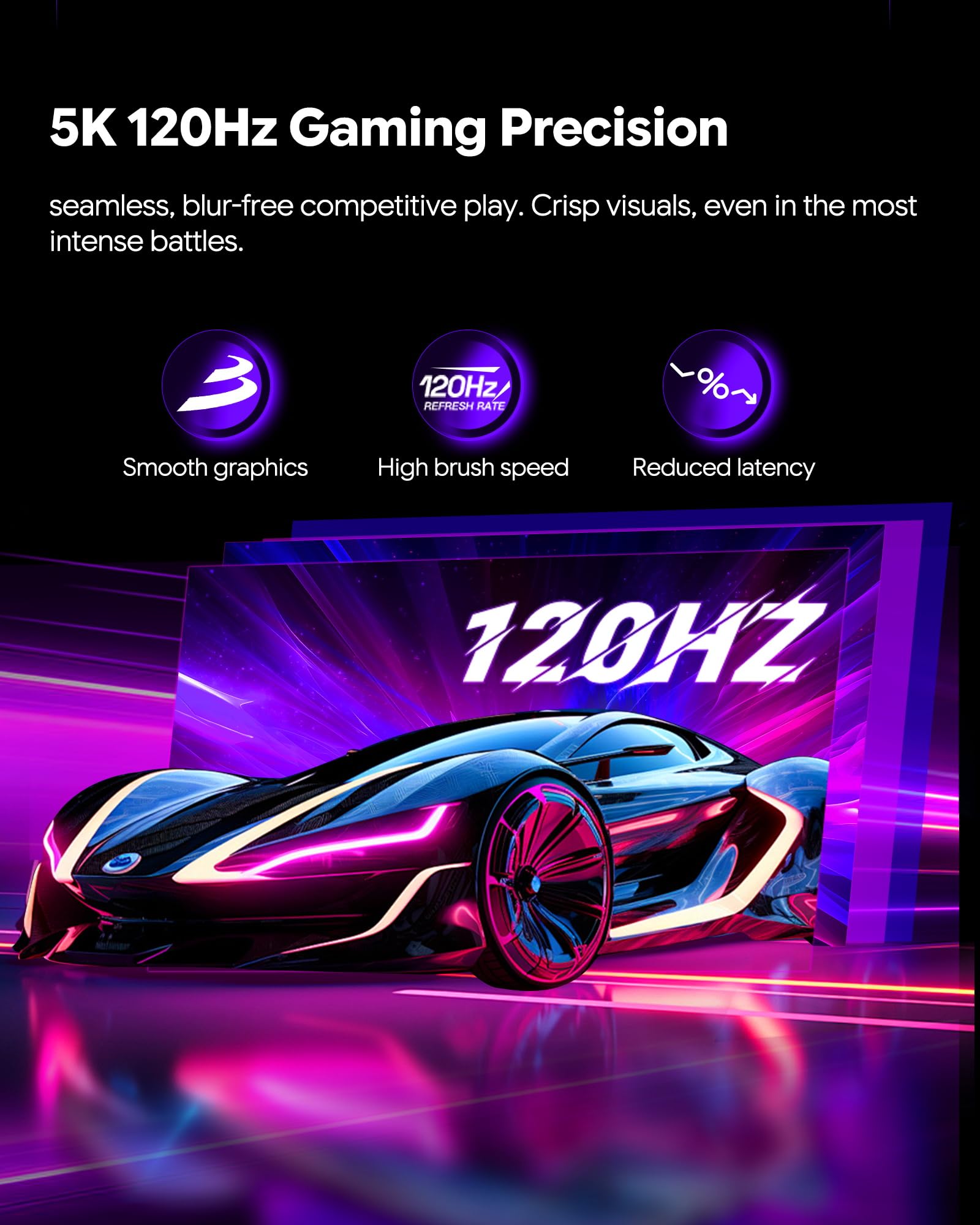 P40K 40-calowy monitor gier UHD 5K (5120 x 2160), 120Hz, panel IPS, 10-bitowa głębia kolorów, 99% sRGB, 98% DCI-P3, HDR, stosunek kontrastu 2000:1, ochrona oczu (Honeycomb - with Stand)